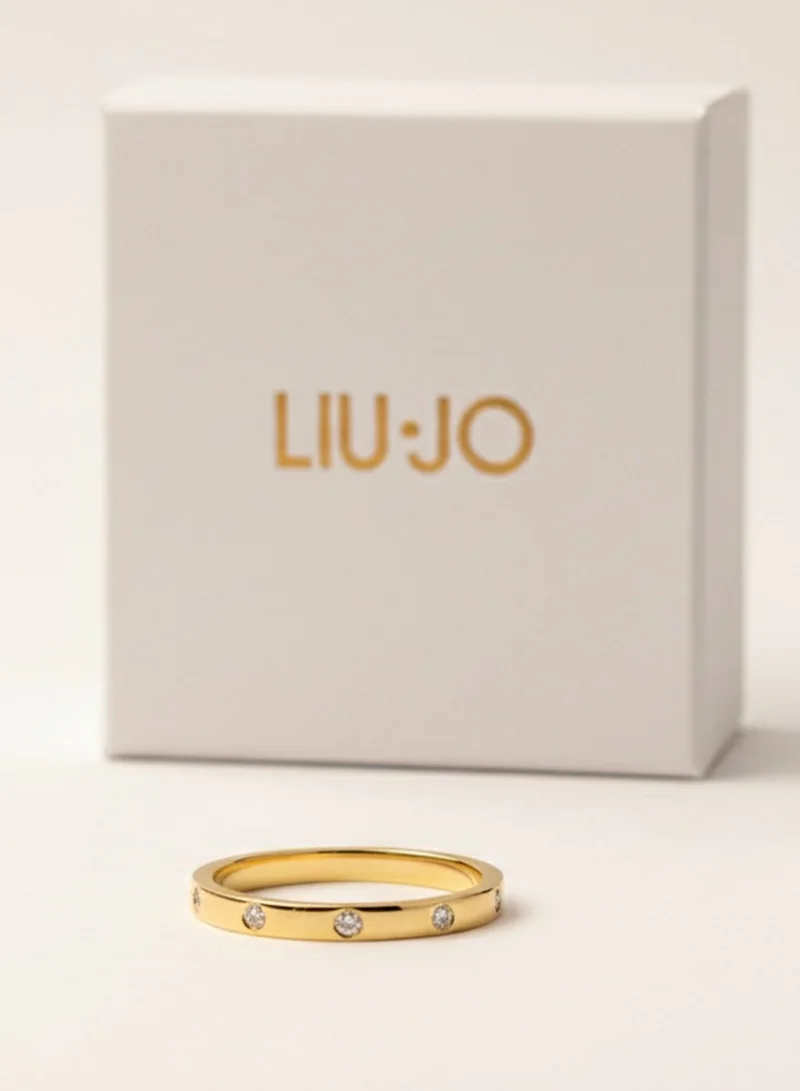 Liu Jo  Liu Jo Rina Gold Ring - LJ2463 for Women | Best Price UAE