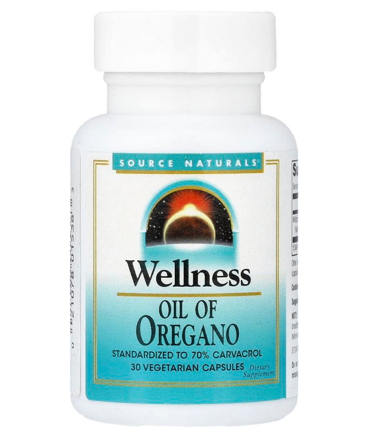 Wellness Oil Of Oregano  30 Vegetarian Capsules (45 mg per Capsule)