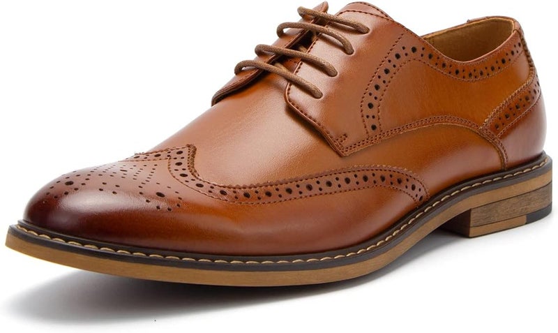Temeshu Store Men's Dress Shoes Casual Oxford Shoes Business Formal Shoes - Image 1