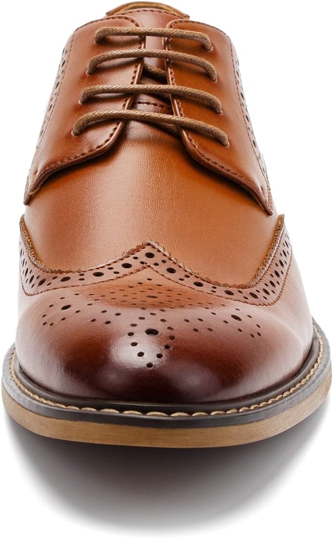 Temeshu Store Men's Dress Shoes Casual Oxford Shoes Business Formal Shoes - Image 4