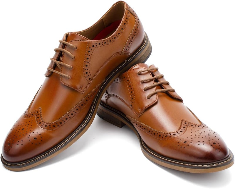 Temeshu Store Men's Dress Shoes Casual Oxford Shoes Business Formal Shoes - Image 3