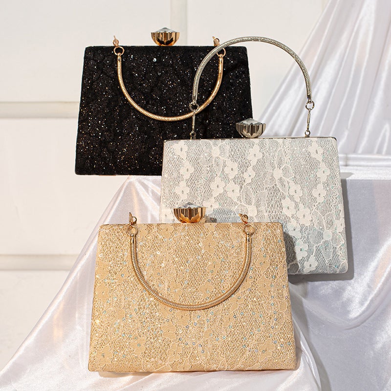 New Evening Bag Celebrity Fashion Dress Handbag Crossbody Chain Bag Cheongsam Special Bag High Texture Sequin Women'S Bag - Image 2