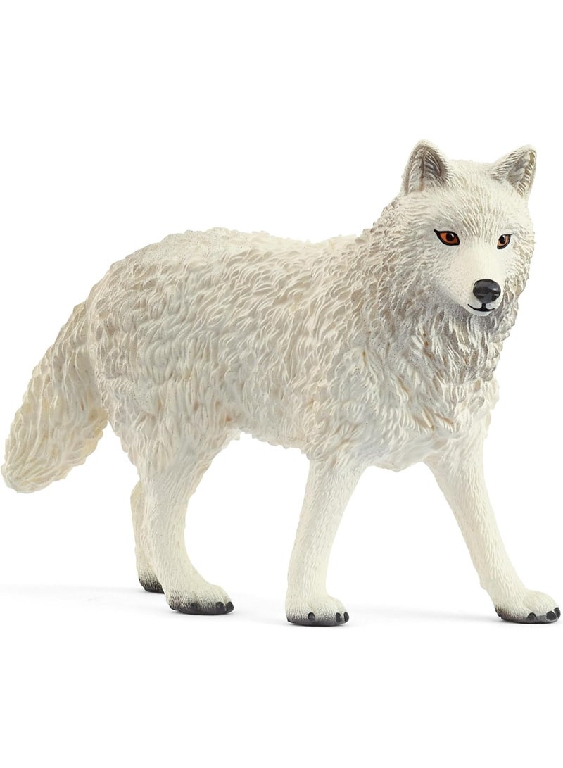 schleich 14880 Arctic Wolf, from 3 years WILD LIFE - Figurine, 3 x 8 x 6 cm - Image 1