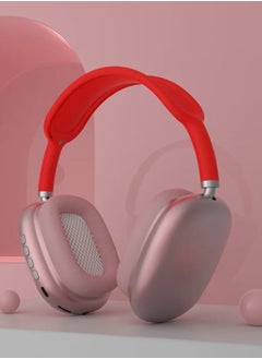 P9 Bluetooth Wireless Headset Over-Ear Headphone Red