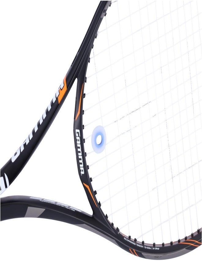 Gamma Shockbuster Ring Tennis Racket Dampener, Easy-to-Install Tennis Dampener with Zorbicon Gel Technology Minimizes Vibration During Prolonged Use, Blue and Black, Pack of 2 - Image 2