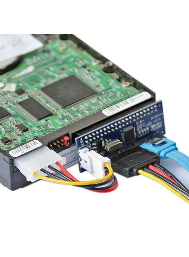 NFHK IDE/PATA 40 Pin Hard Drive to SATA Female Converter Adapter PCBA for 3.5" Desktop Hard Drive - Image 4