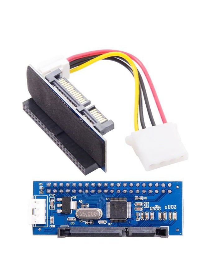 NFHK IDE/PATA 40 Pin Hard Drive to SATA Female Converter Adapter PCBA for 3.5" Desktop Hard Drive - Image 1