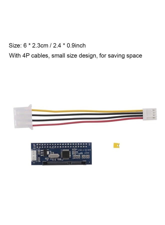 NFHK IDE/PATA 40 Pin Hard Drive to SATA Female Converter Adapter PCBA for 3.5" Desktop Hard Drive - Image 2