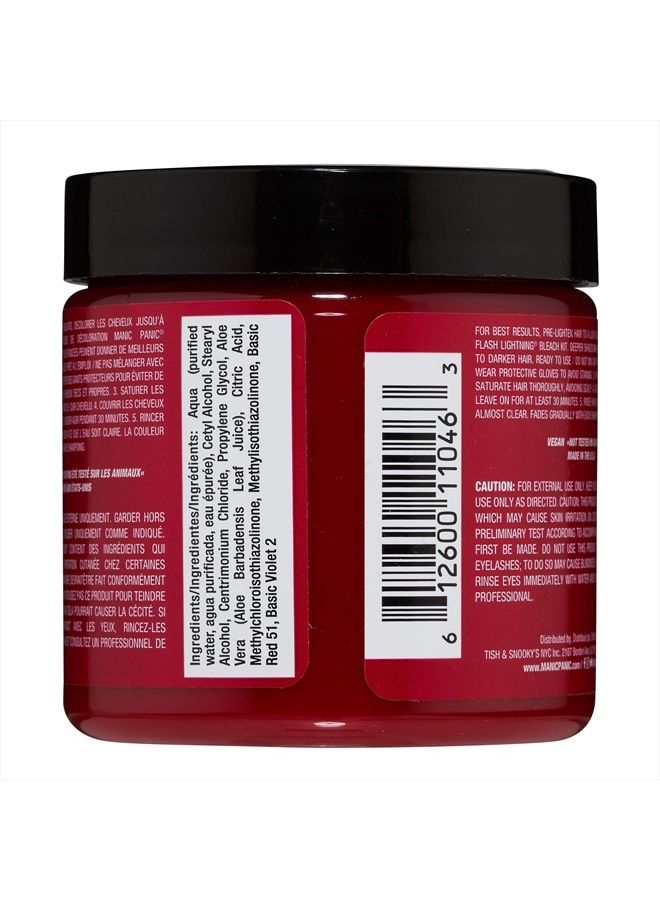 Manic Panic صبغة شعر كليو روز - كلاسيك هاي فولتاج - لون شعر شبه دائم - ظل وردي ماغنتا دافئ ومشرق مع نغمات وردية - نباتي، خالي من PPD والأمونيا - لتلوين شعر النساء والرجال - Image 2