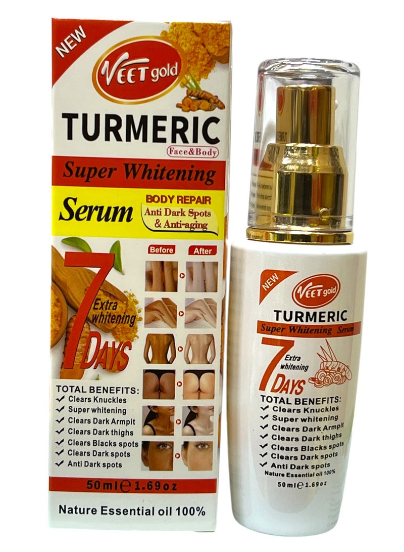 فيت جولد سيروم التبييض الفائق بالكركم 7 أيام 50 مل - Image 1