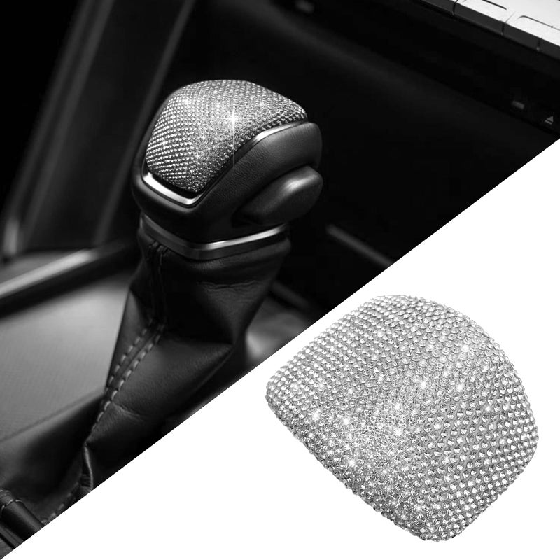 HHLOU Bling Gear Shift Knob Cover Interior Accessory Fit for Toyota Land Cruiser LC300 2022 2023 2024 - Image 3