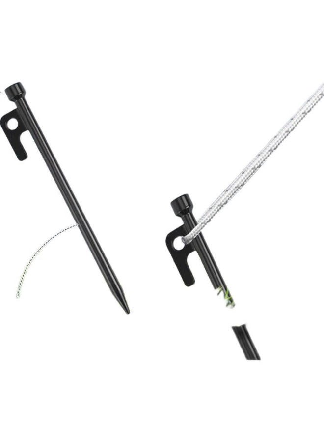 Primitive Man Yuanren Tent Stakes, Fixed Canopy Ground Pegs, Tent Ground Nails, Beach Camping Outdoor Windproof Nails, Steel - Image 3