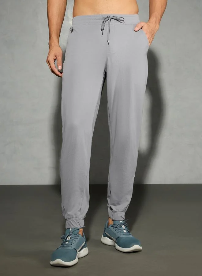 Technosport Technosport Mid Rise Stretch Joggers with Drawstring