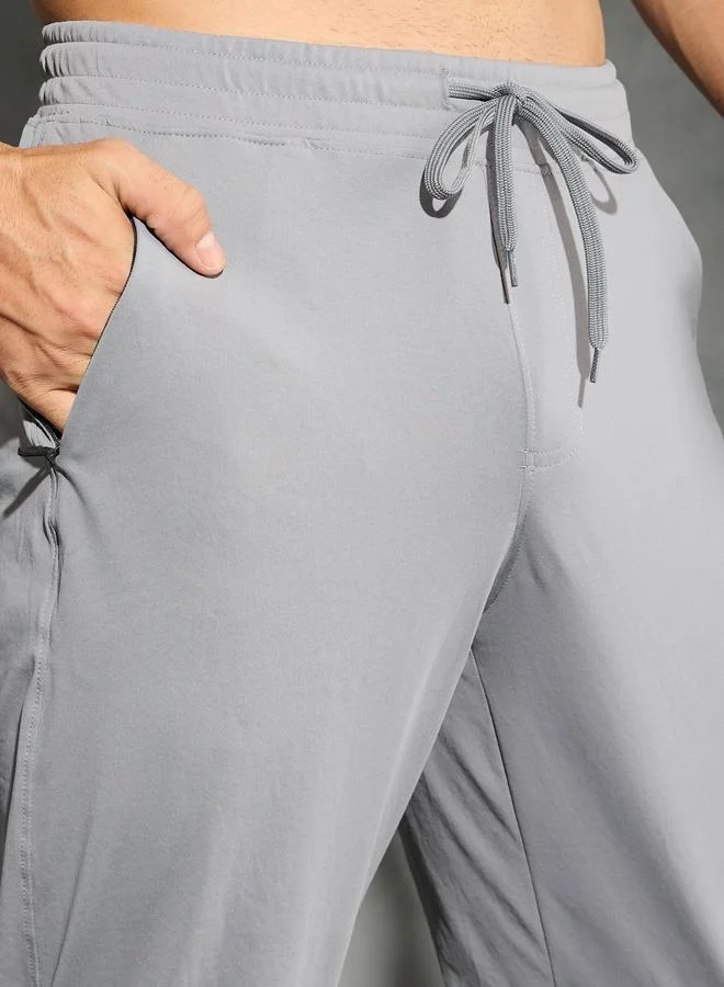 Technosport Technosport Mid Rise Stretch Joggers with Drawstring