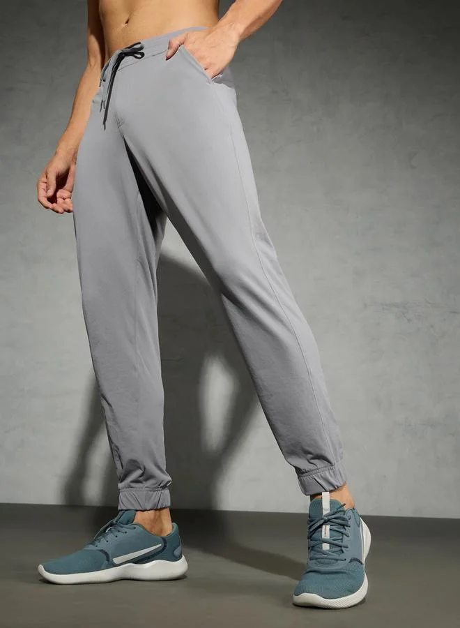 Technosport Technosport Mid Rise Stretch Joggers with Drawstring