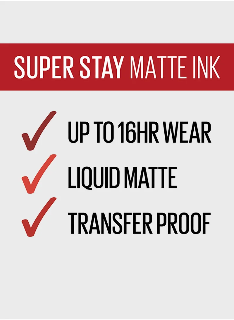 MAYBELLINE NEW YORK Superstay Matte Ink Spiced 325 Shot Caller