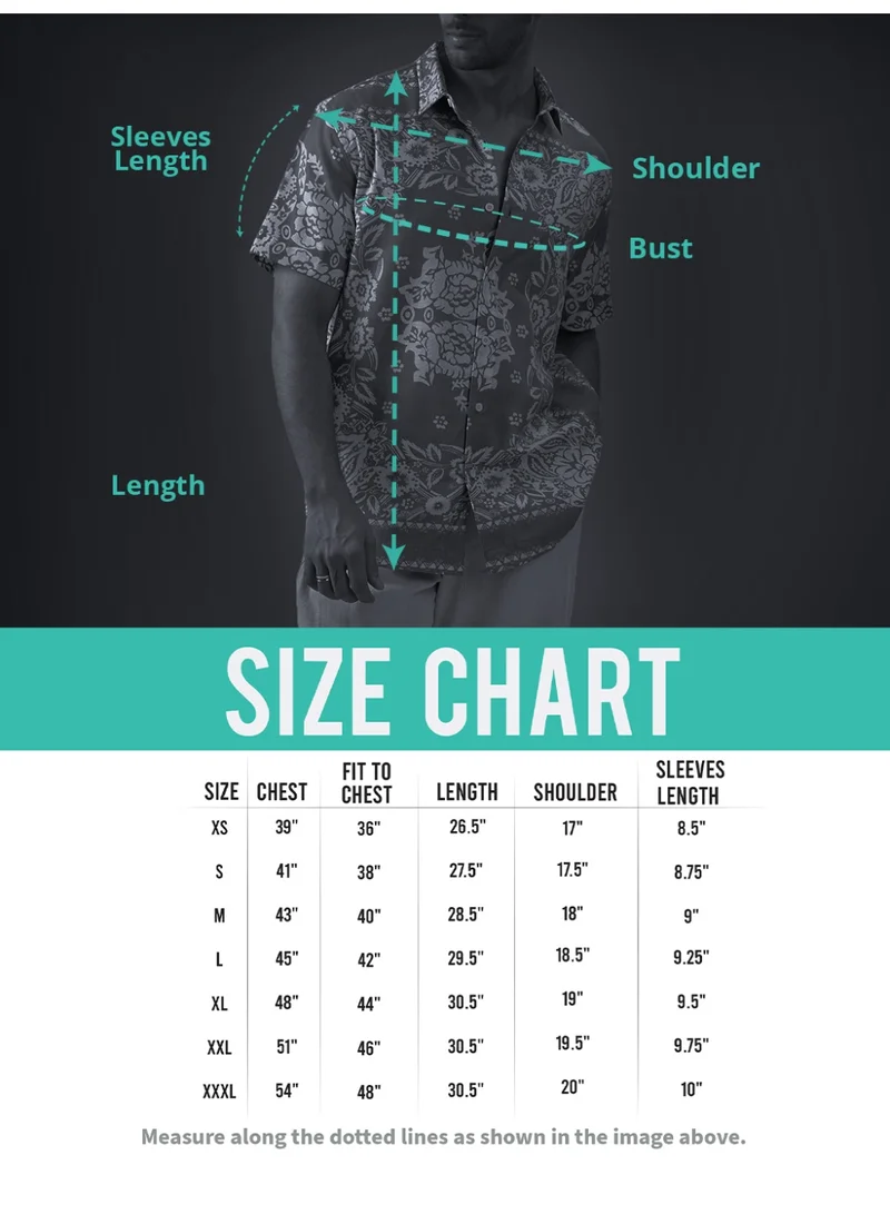 The Souled Store Multicolour The Souled Store Men Rebel Moon Graphic Print Multicolour Regular Fit Holiday Shirts for Men | Best Price UAE
