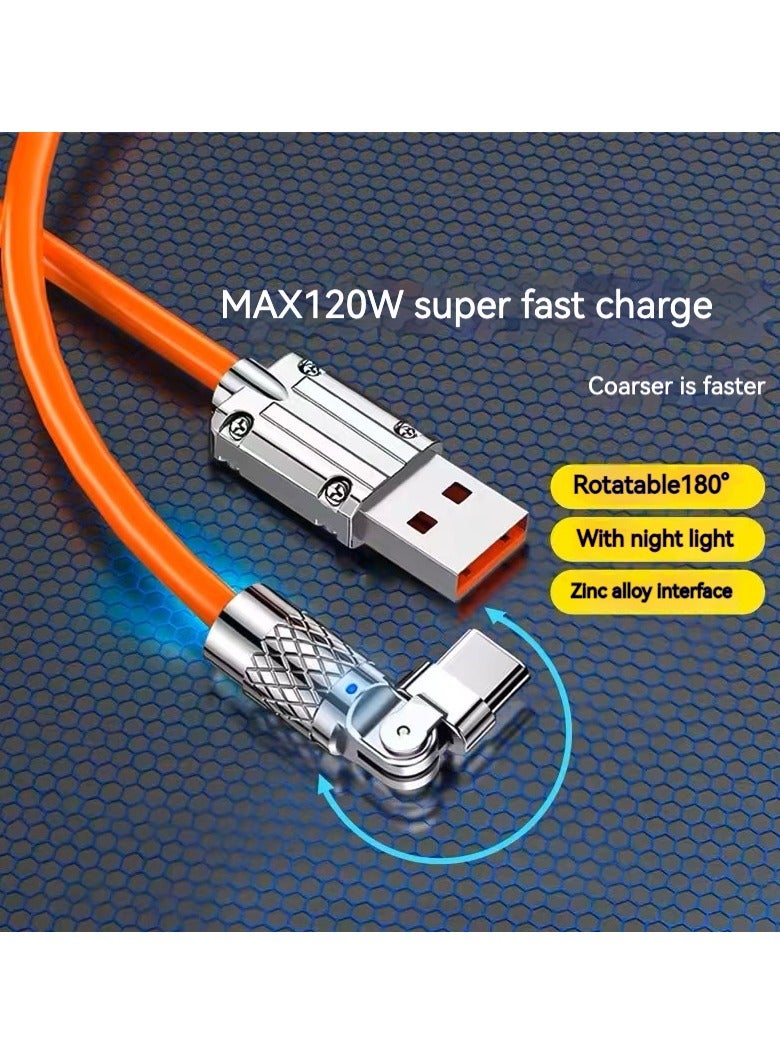Arabest TYPE C ultra fast charging rotation 180 degrees - Image 2