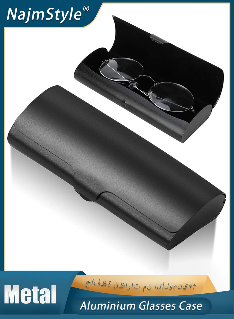 NajmStyle Aluminum Ultra-Light Eyeglasses Case Hard Shell Nearsighted Glasses Case for Women & Men - Image 1