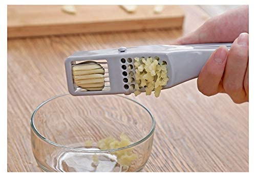 Perfect Pricee Garlic Press 2 in 1 Garlic Mincer and Garlic Slice with Garlic Peelers Garlic Crusher - Image 4