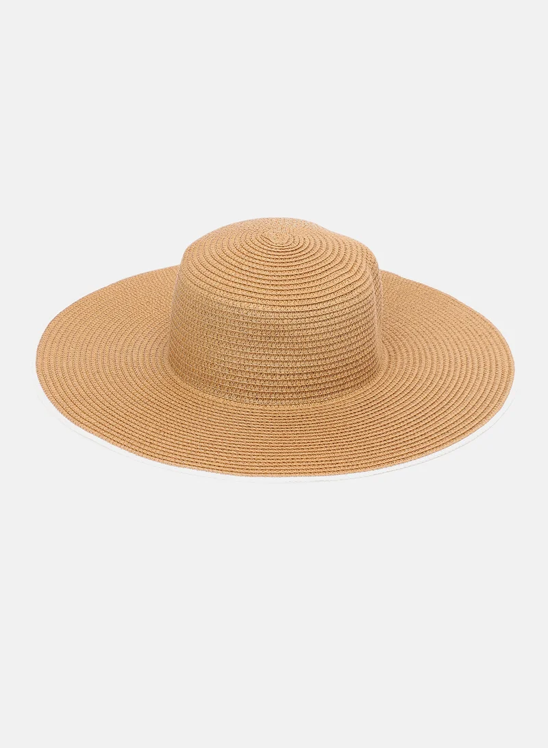 Haute Sauce Women's Porto Sun Hat - Tan Brown