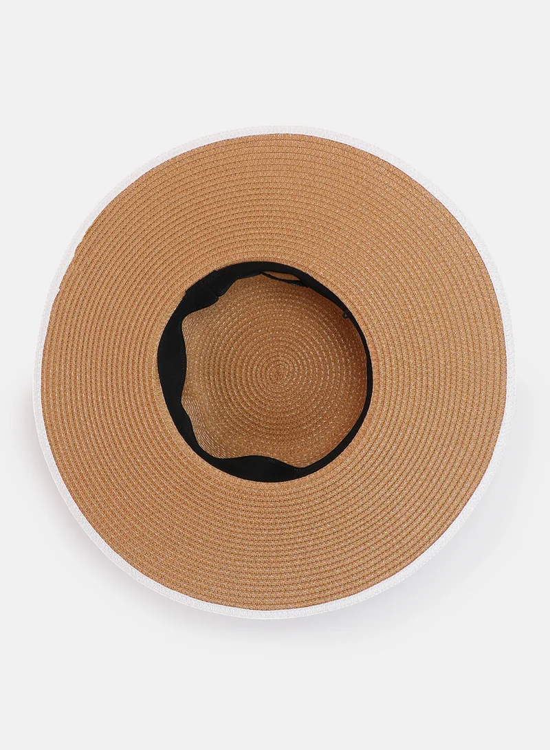 Haute Sauce Women's Porto Sun Hat - Tan Brown