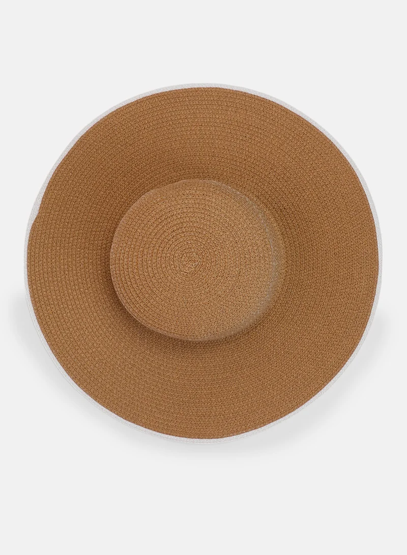 Haute Sauce Women's Porto Sun Hat - Tan Brown