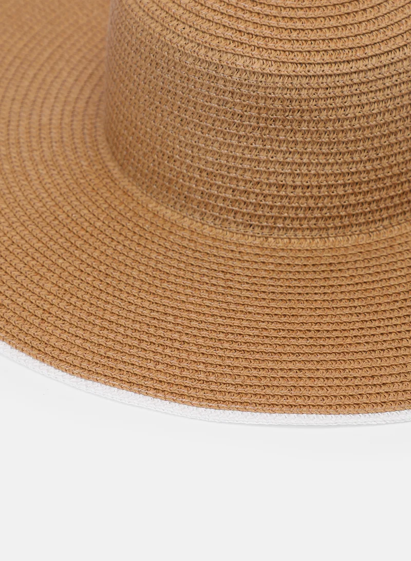 Haute Sauce Women's Porto Sun Hat - Tan Brown