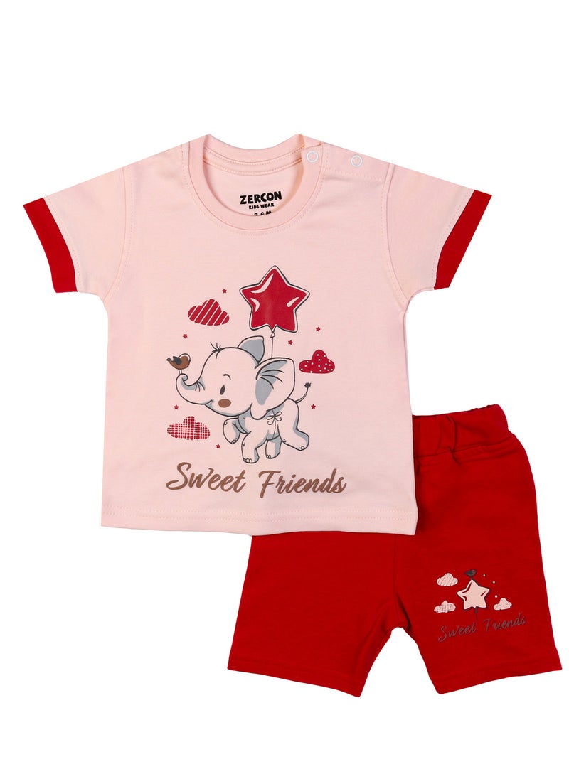 Zercon Summer Pajama Set for Newborn Babies  - Image 1
