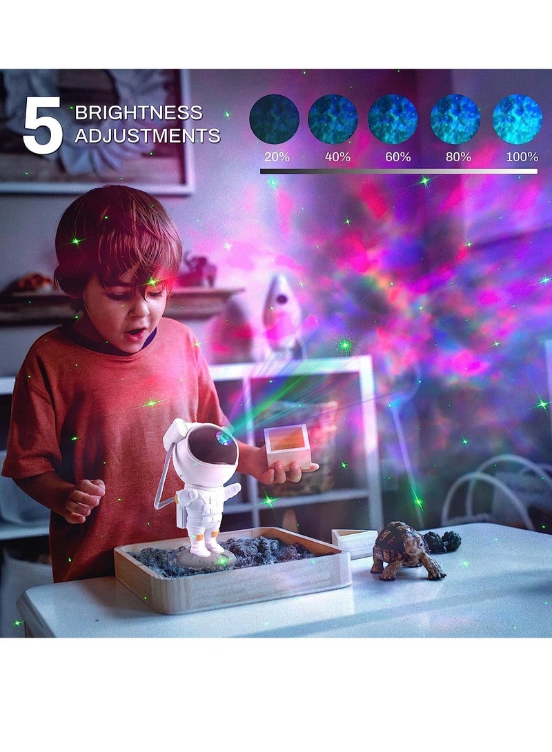 ELTRAZONE Star Projector Night Light,with Timer,Remote Control and 360°Adjustable Design,Nebula Starry Galaxy Ceiling Projector for Baby Kids Adults Bedroom - Image 5