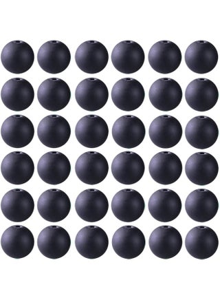 خرز الحجر الطبيعي 100 قطعة 8 مم أسود غير لامع عقيق عقيق مملة طلاء مستدير من الحجر الحقيقي أحجار كريمة فضفاضة خرز ناعم DIY لسوار وقلادة وأقراط صناعة المجوهرات (عقيق أسود غير لامع، 8 مم) - pzsku/Z3D928C7AD81FD99C6548Z/45/1754679459/b61da0ca-fda7-4f10-bf1e-77ce3c735c8a