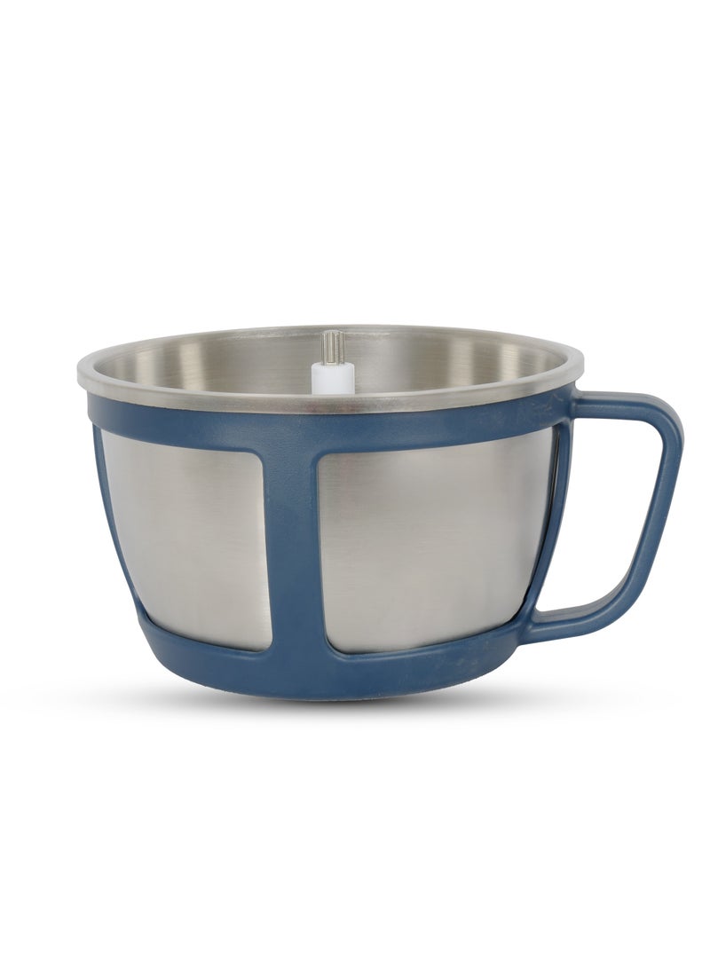 AFRA Stainless Steel Chopper, 400W, 2 Adjustable Speed, Stainless Steel Bowl W/Handle - 5425 Copper Motor,  2.5l Jar Capacity, AF-425CHSS, 2 Year Warranty 400.0 W AF-425CHSS blue - Image 4