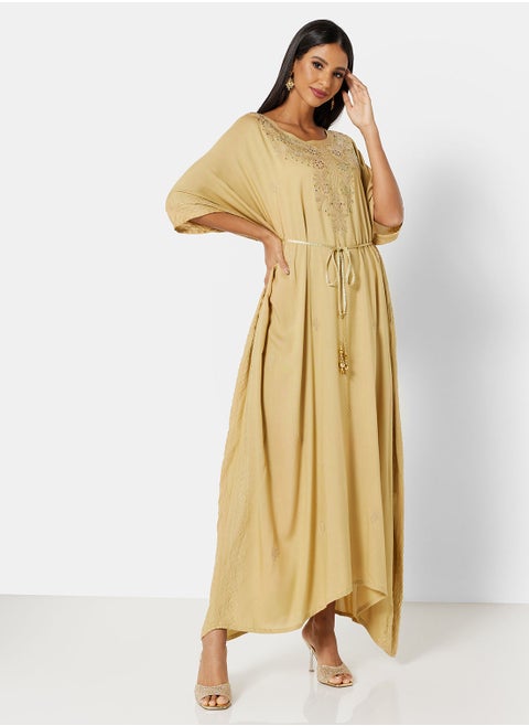 EMBROIDERED KAFTAN