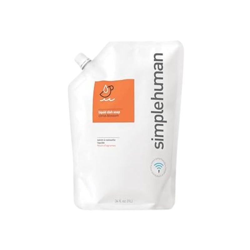 simplehuman Citrus Blossom Dish Soap Refill Pouch 34 Fl Oz - Image 2