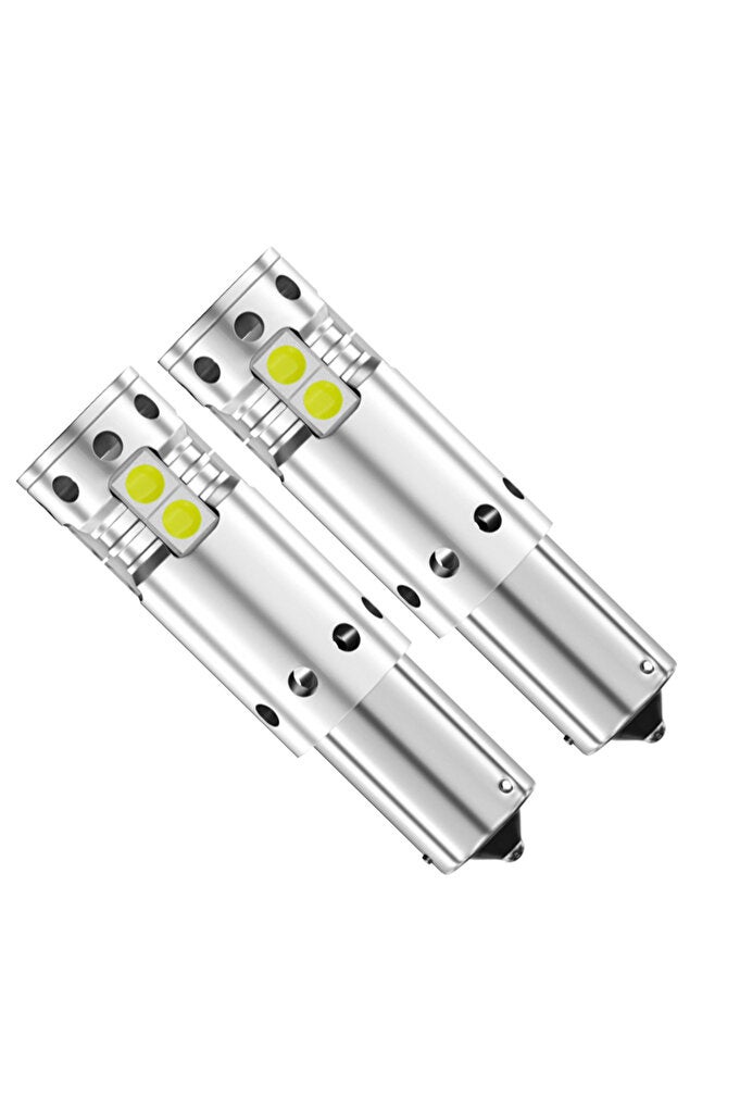 ريحني H21W BAY9S 64136 2 قطعتان LED ضوء عكسي مصباح خلفي Canbus H21W BAY9S 64136 لرينو كاجار - Image 1