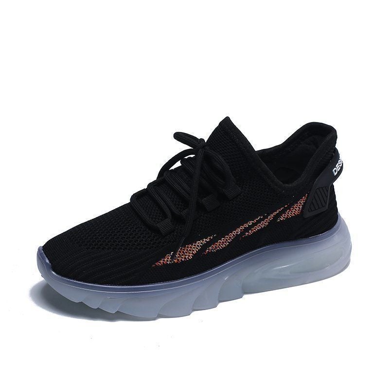 Ladies Running Sports Sneakers W-47 black 