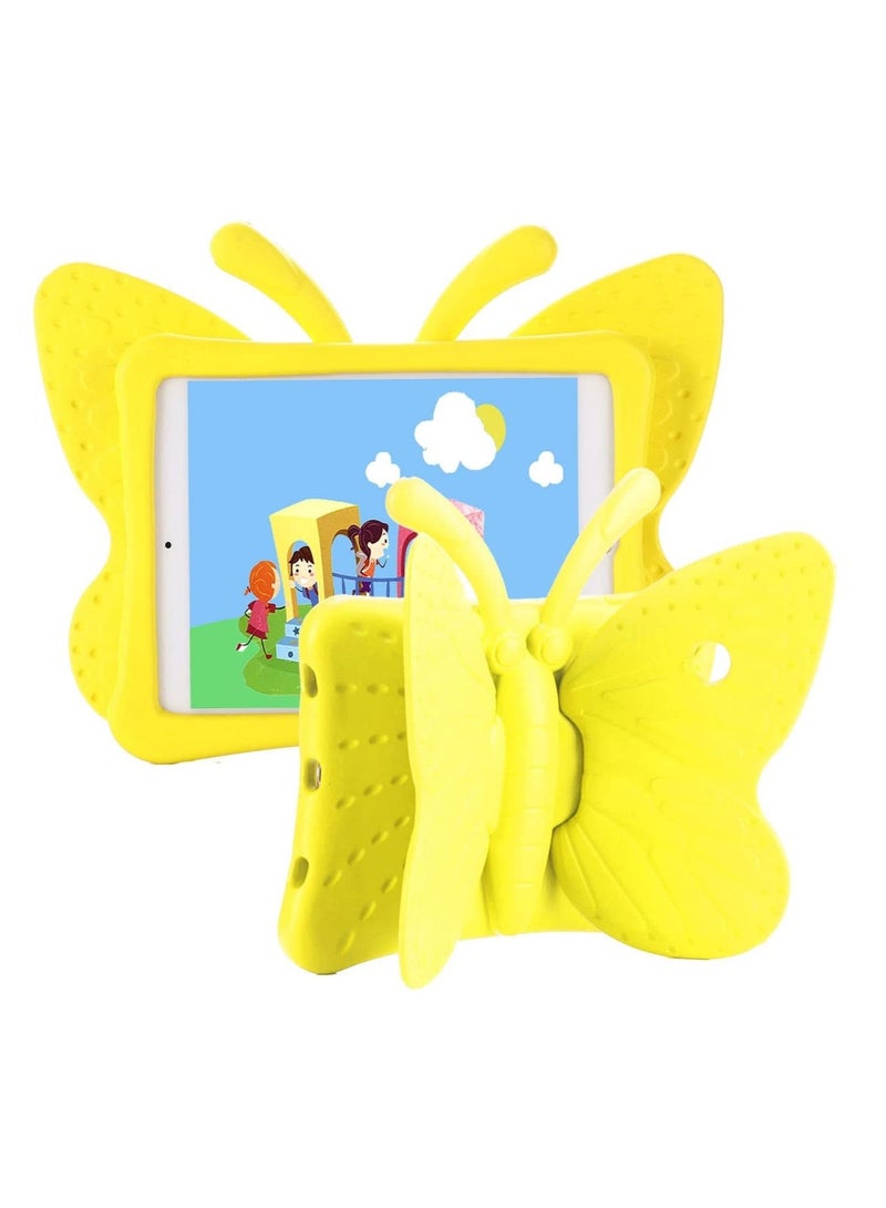 iPad case for Kids, 3D Cartoon Butterfly Non-Toxic EVA Light Weight Kid Proof Shockproof case with Kickstand for ipad 5/ ipad 6 /ipad pro 9.7/ New iPad 2017 case - Image 1