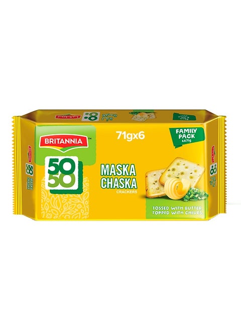 Maska Chaska Crackers 71grams Pack of 6