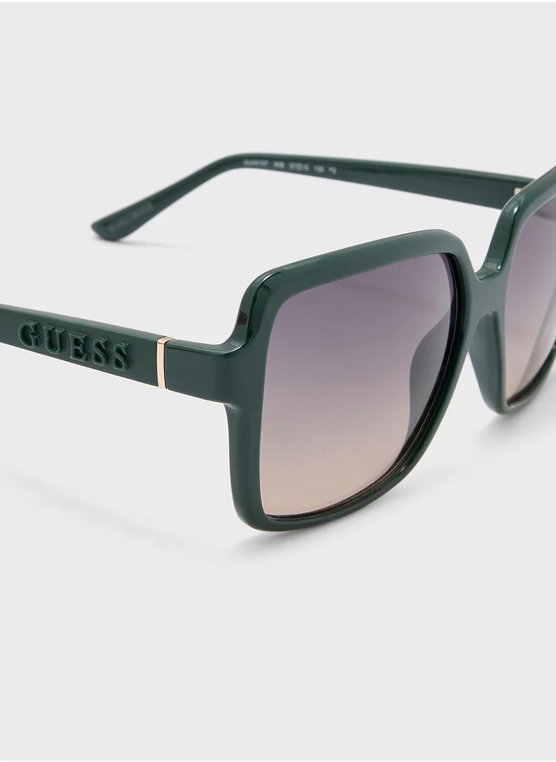 GUESS Injected Shaped Sunglasses