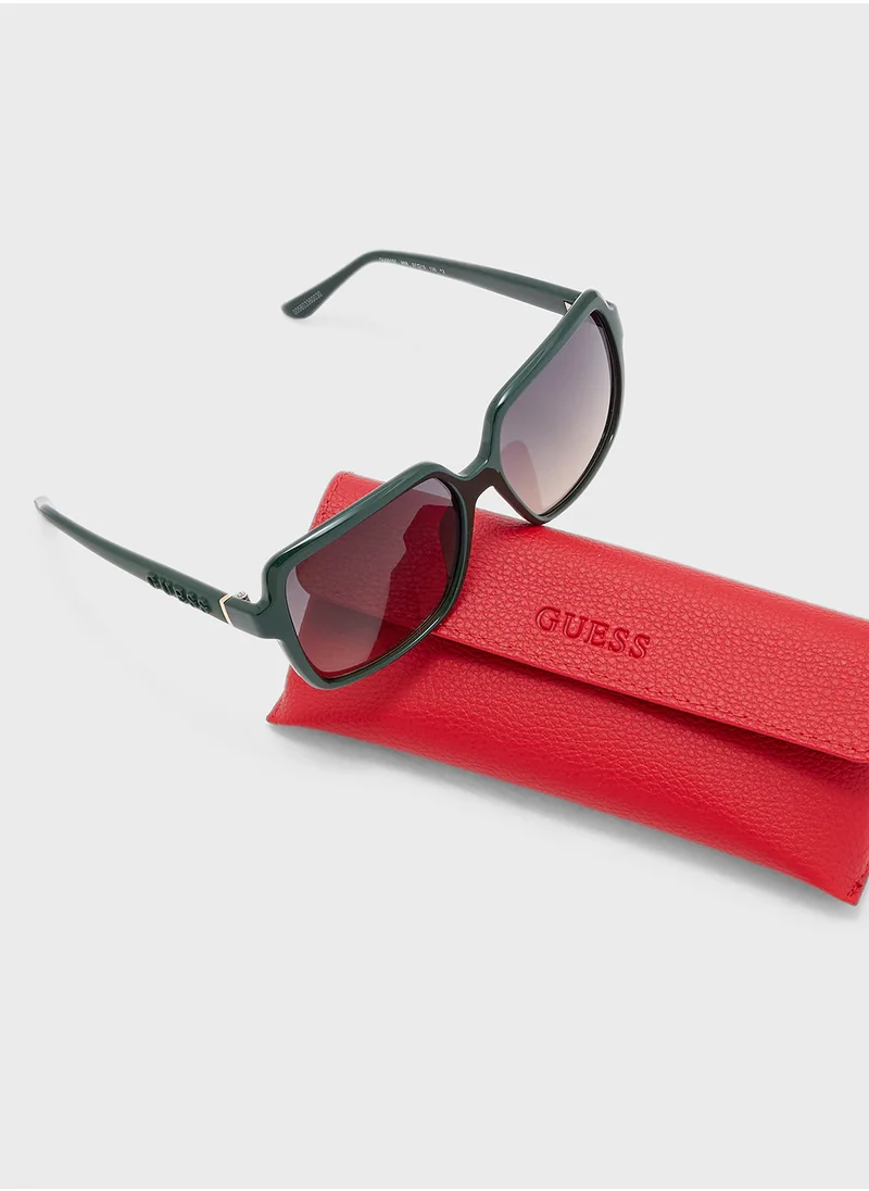 GUESS Injected Shaped Sunglasses