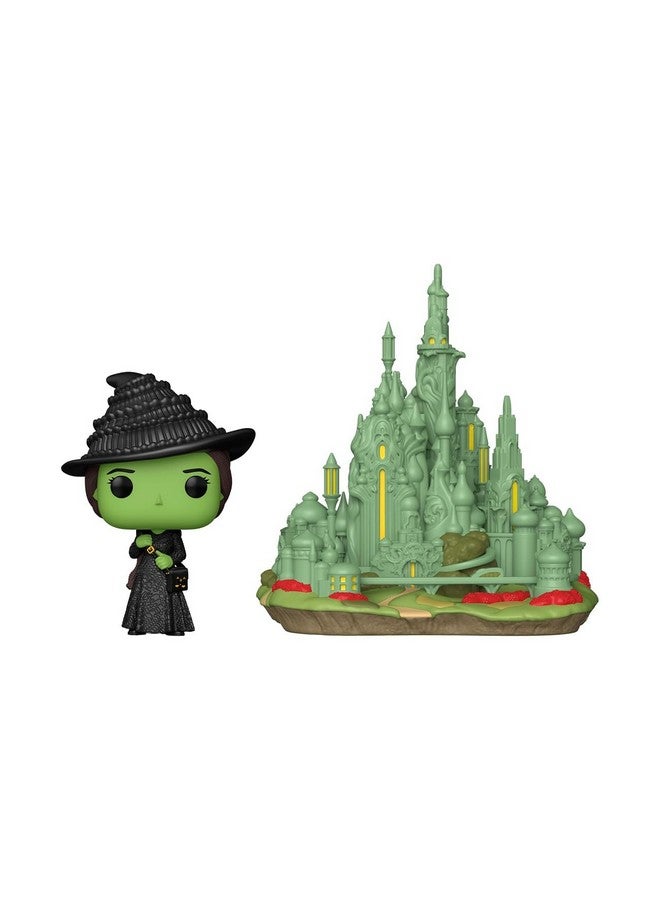 Funko فانكو بوب تاون: ويكيد - إلفابا مع مدينة الزمرد - تمثال فينيل قابل للجمع - فكرة هدية - منتجات رسمية - ألعاب للأطفال والبالغين - عشاق الفانتازيا - تمثال لجمع المعجبين والعرض - Image 2