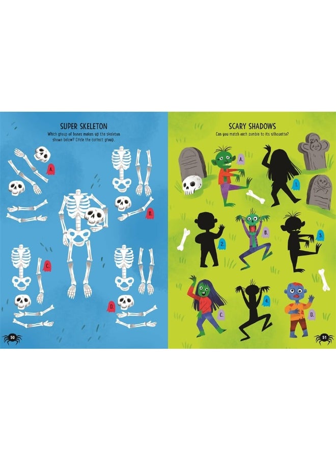 null - The Spook-tacular Activity Book: Filled with mazes, spot-the-difference puzzles, matching pairs and other ghostly games - Image 1