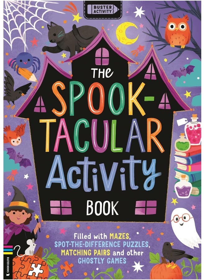 null - The Spook-tacular Activity Book: Filled with mazes, spot-the-difference puzzles, matching pairs and other ghostly games - Image 1
