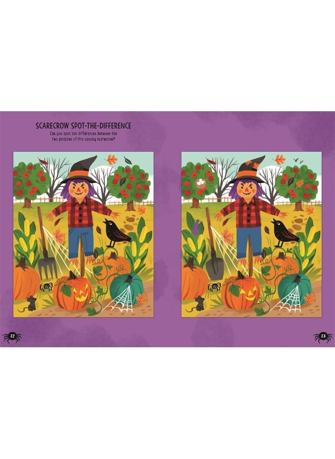 null - The Spook-tacular Activity Book: Filled with mazes, spot-the-difference puzzles, matching pairs and other ghostly games - Image 1