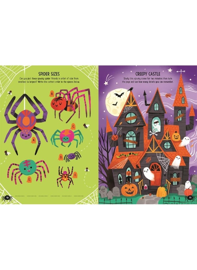 null - The Spook-tacular Activity Book: Filled with mazes, spot-the-difference puzzles, matching pairs and other ghostly games - Image 1