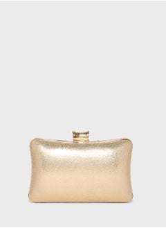 Khizana Diamante Pearl Box Clutch Bag  - Image 2