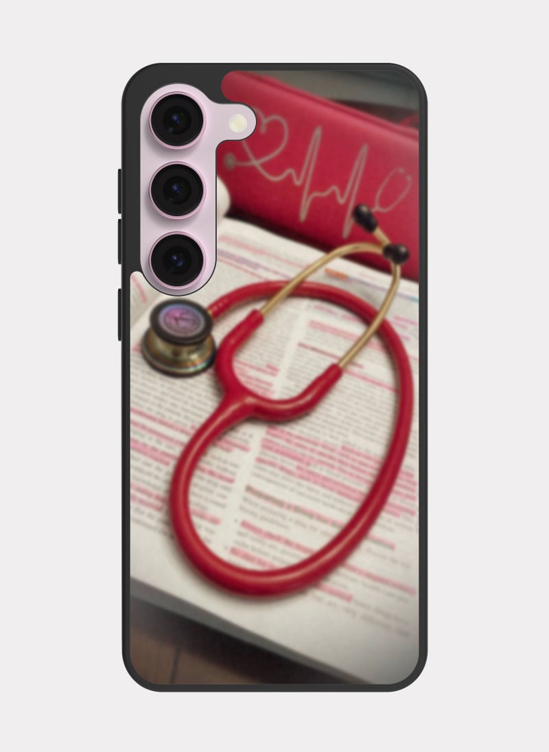 بكسلات كفر سامسونج جالكسي اس 23 سماعه طبيبة ابيض - Image 1