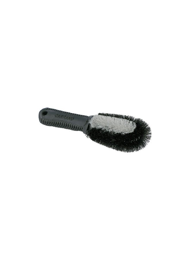 Autospa Heavy-Duty Bristles Carrand Wheel Brush Black And White 2.75 X 10 X 2.75 Inch 92010 - Image 3