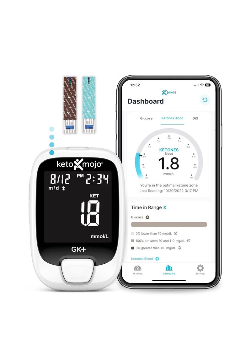 Keto-Mojo - GK Blood glucose and B Ketone Dual Monitoring System - Image 1