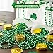 4E's Novelty 4Es Novelty 72 Pack St Patricks Day Beads Necklace Bulk Green Beads Saint Pattys Gifts 33 Inch 7mm Party Favor Supply St Patricks Day Outfit Costume Dress UP Accessories Bulk Parade Throws - Image 4